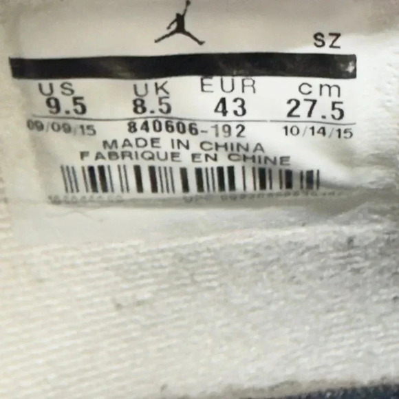 Nike Mens Air Jordan 4 Retro OG Basketball Shoes White/Black Size 9.5 840606-192 - Picture 6 of 9